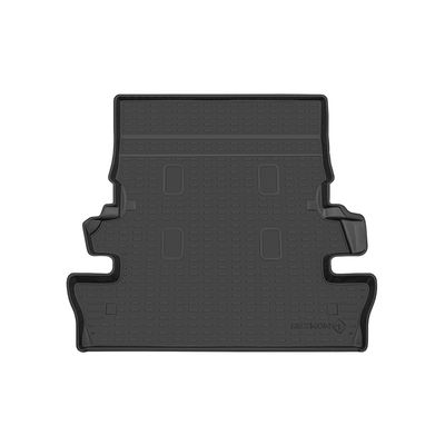 Коврик в багажник для Toyota Land Cruiser 200 Series 200 Series Рестайлинг 1 внедорожник 5 дв. 2007-2015, 7 мест Lexus LX 570, полиуретановый коврик багажника