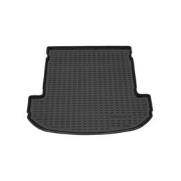 Коврик в багажник для Kia Sorento IV (MQ) IV (MQ) Рестайлинг внедорожник 5 дв. 2020-2024, 7 мест большой сложенный 3-й ряд, пластиковый коврик багажника