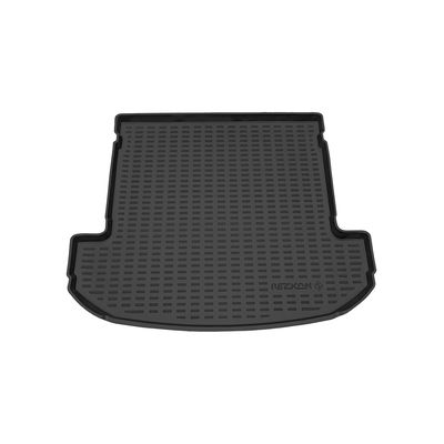 Коврик в багажник для Kia Sorento IV (MQ) IV (MQ) Рестайлинг внедорожник 5 дв. 2020-2024, 7 мест большой сложенный 3-й ряд, пластиковый коврик багажника