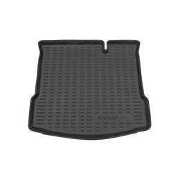 Коврик в багажник для Lada (ВАЗ) XRAY I хэтчбек 5 дв. хэтчбек 5 дв. Cross 2015-2022, Optima (комплектация без фальшпола), полиуретановый коврик багажника