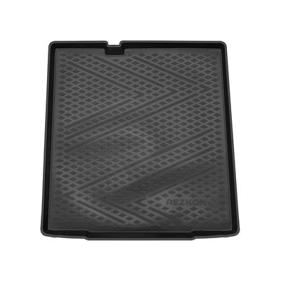 Коврик в багажник для Lada (ВАЗ) Vesta I I Рестайлинг (NG) универсал 5 дв. Sw универсал 5 дв. sw cross 2017-2022 2022-, Комплектация с фальшполом (нижняя полка)/без фальшпола, полиуретановый коврик багажника