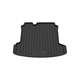 Коврик в багажник для Volkswagen Polo V V Рестайлинг седан 2009-2020, пластиковый коврик багажника