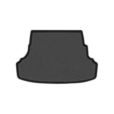 Коврик в багажник для Hyundai Solaris I I Рестайлинг седан 2010-2017, пластиковый коврик багажника