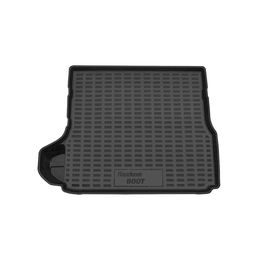 Коврик в багажник для Lada (ВАЗ) Vesta I I Рестайлинг (NG) универсал 5 дв. Sw универсал 5 дв. sw cross 2017-2022 2022-, Комплектация с фальшполом (верхняя полка с карманами), пластиковый коврик багажника