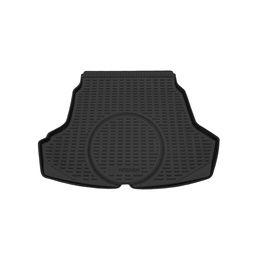 Коврик в багажник для Hyundai Sonata VII (LF) Рестайлинг седан 2017-2020, пластиковый коврик багажника
