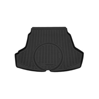 Коврик в багажник для Hyundai Sonata VII (LF) Рестайлинг седан 2017-2020, пластиковый коврик багажника