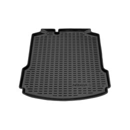 Коврик в багажник для Volkswagen Polo VI лифтбек 2020-2022, без карманов, пластиковый коврик багажника