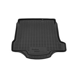 Коврик в багажник для Mazda 3 II (BL) II (BL) Рестайлинг седан 2008-2013, полиуретановый коврик багажника