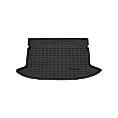 Коврик в багажник для Kia Rio II II Рестайлинг хэтчбек 5 дв. 2005-2011, пластиковый коврик багажника