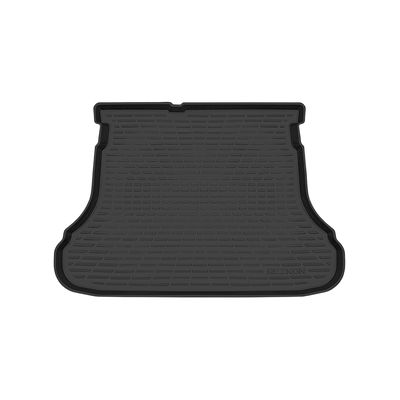 Коврик в багажник для Lada (ВАЗ) Vesta I I Рестайлинг (NG) седан 2015-2022 2022-, пластиковый коврик багажника