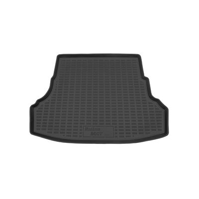 Коврик в багажник для Hyundai Solaris I I Рестайлинг седан 2010-2017, полиуретановый коврик багажника