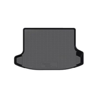 Коврик в багажник для Hyundai Creta I I Рестайлинг внедорожник 5 дв. 2016-2021, с карманами, пластиковый коврик багажника