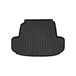 Коврик в багажник для Peugeot 408 I I Рестайлинг седан 2012-2022, пластиковый коврик багажника
