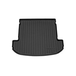 Коврик в багажник для Kia Sorento IV (MQ) IV (MQ) Рестайлинг внедорожник 5 дв. 2020-2024, 7 мест большой сложенный 3-й ряд, полиуретановый коврик багажника