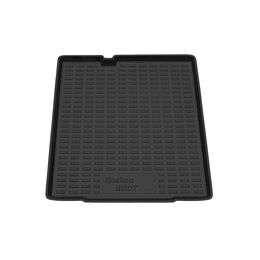 Коврик в багажник для Lada (ВАЗ) Vesta I I Рестайлинг (NG) универсал 5 дв. Sw универсал 5 дв. sw cross 2017-2022 2022-, Комплектация с фальшполом (нижняя полка)/без фальшпола, полиуретановый коврик багажника