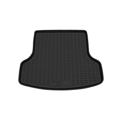 Коврик в багажник для Nissan Almera III (G15) седан 2012-2018, пластиковый коврик багажника