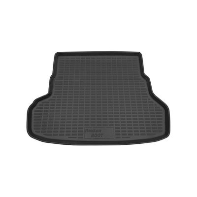 Коврик в багажник для Kia Rio III III Рестайлинг седан 2011-2017, полиуретановый коврик багажника