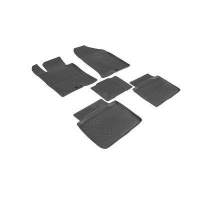 Резиновые коврики с высоким бортом для KIA Optima III 2010-2015 г.в.