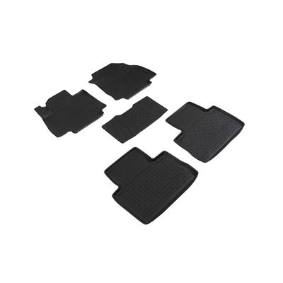 Резиновые коврики с высоким бортом для Toyota RAV 4 V МКПП 2019-н.в.