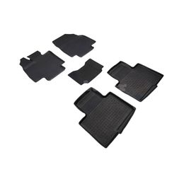 Резиновые коврики с высоким бортом для Toyota Highlander IV 2019-н.в.