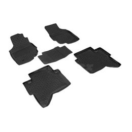 Резиновые коврики с высоким бортом для Toyota Hilux 2012-2015