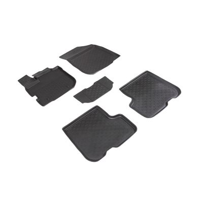 Резиновые коврики с высоким бортом для Renault Logan II 2 рест. 2020-н.в.