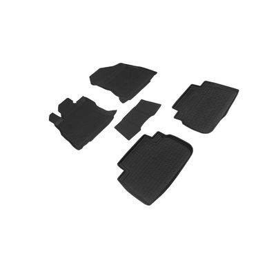 Резиновые коврики с высоким бортом для Subaru Forester V 2018-н.в.