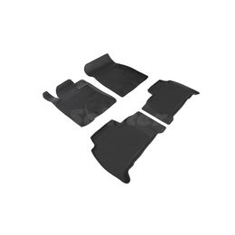 Резиновые коврики с высоким бортом для Toyota Land Cruiser 300 2021-н.в.