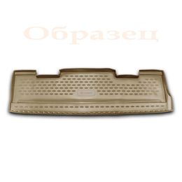 Коврик в багажник для TOYOTA HIGHLANDER II 2010-2013 5 мест., полиуретан, бежевый