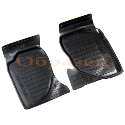 Коврики в салон, резиновые с бортиком для Toyota RAV4, 2008-2013, 2 передних