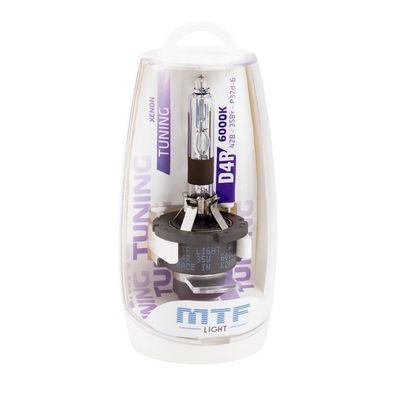 Лампа газоразрядная MTF Light D4R, 42В, 35Вт, 6000К TUNNING