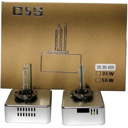Ксеноновые лампы D5S (цоколь PK32d-2) TRD 12 В 35 Вт 4300К, комплект ламп для автомобиля штатный ксенон (2 шт.)
