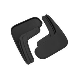 Брызговики для Kia Rio III Рестайлинг седан 2015-2017, резиновые брызговики, Задние