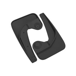 Брызговики для Skoda Octavia II (A5) Рестайлинг лифтбек 2009-2013, резиновые брызговики, Передние