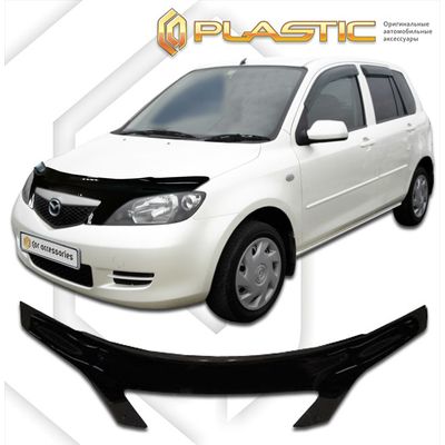 Дефлектор капота на MAZDA DEMIO DY3R, DY3W, DY5R, DY август 2002