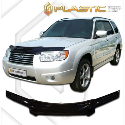Дефлектор капота на SUBARU FORESTER 2005-2008