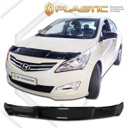 Дефлектор капота на HYUNDAI SOLARIS СЕДАН 2014-2017