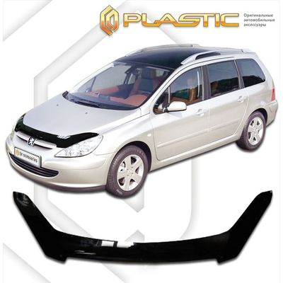 Дефлектор капота на PEUGEOT 307 SW 2002-2005 (exclusive)