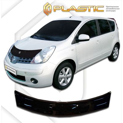 Дефлектор капота на NISSAN NOTE левый руль 2006-2008