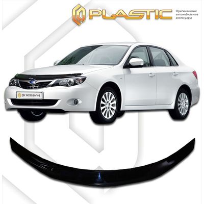 Дефлектор капота на SUBARU IMPREZA 2008-2011