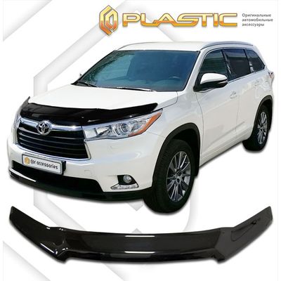 Дефлектор капота на TOYOTA HIGHLANDER 2013-н.в.