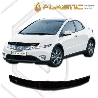 Дефлектор капота на HONDA CIVIC 5D 2007-2012