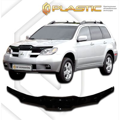 Дефлектор капота на MITSUBISHI OUTLANDER 2001-2007