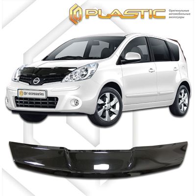 Дефлектор капота на NISSAN NOTE E-11 левый руль 2010-2014