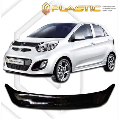 Дефлектор капота на KIA PICANTO TA 2011-2017