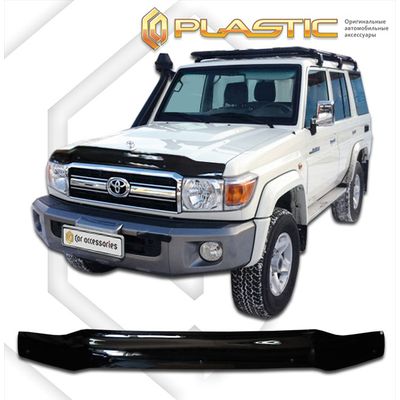 Дефлектор капота на TOYOTA LAND CRUISER 5D 76 2007