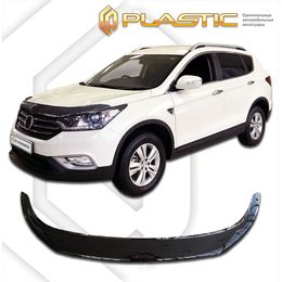 Дефлектор капота (Мухобойка) на DONGFENG AX7 2015-, отбойник на капот