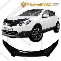 Дефлектор капота на NISSAN QASHQAI 2010-2013