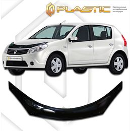 Дефлектор капота на RENAULT SANDERO 2009-2014