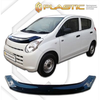 Дефлектор капота (Мухобойка) на SUZUKI ALTO HA25S HA35S HA25V 2010-2014, отбойник на капот